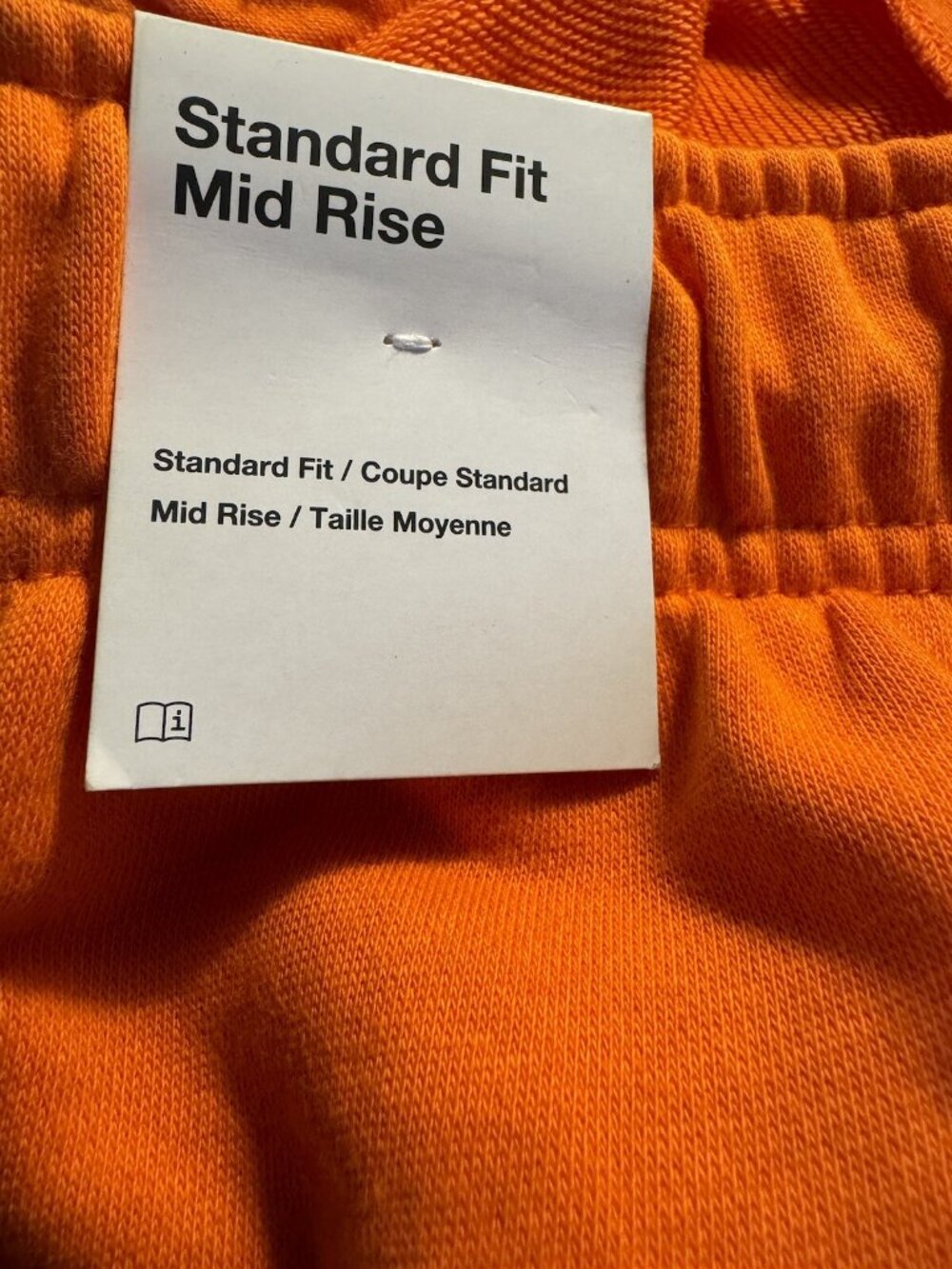 Nike Women Sporstwear DNA Shorts Mid Rise Orange Size 1X new - Picture 6 of 8